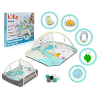 Light Gray Milly Mally 5in1 Playmat - 3 Designs