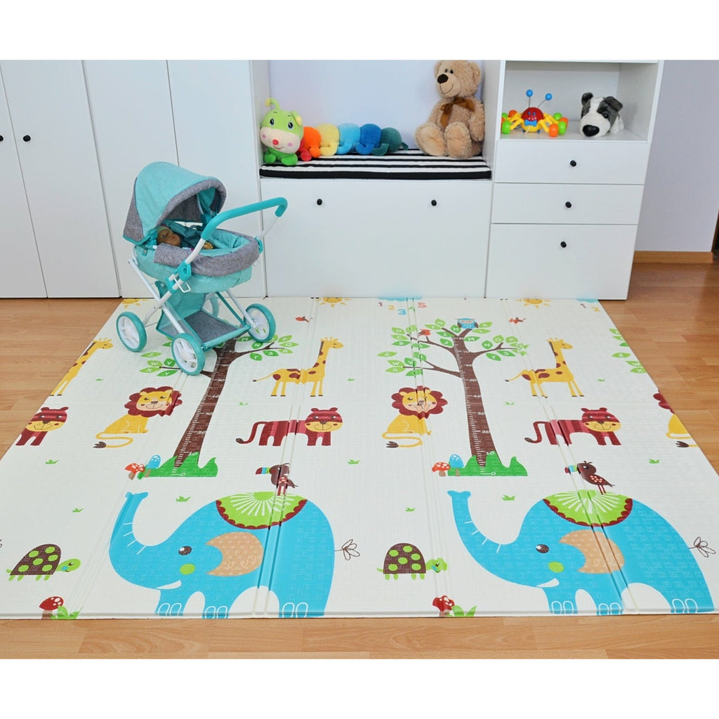Gray Milly Mally Playmat for Toddler Playroom - 3 Designs