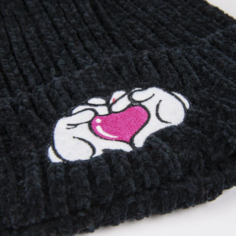 Cerda Minnie Mouse Black Winter Hat