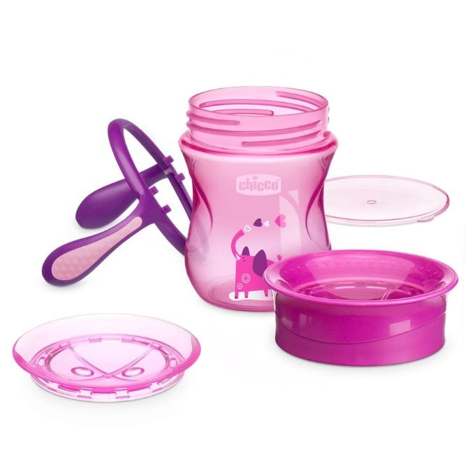 Pink Chicco Perfect Cup 12m+ - 2 Colours