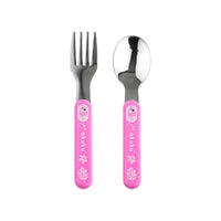 Dim Gray AKUKU Fork & Spoon Cutlery Set - 2 Colours