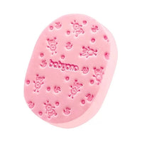 Pink Babyono Soft Baby Bath Sponge - 3 colours