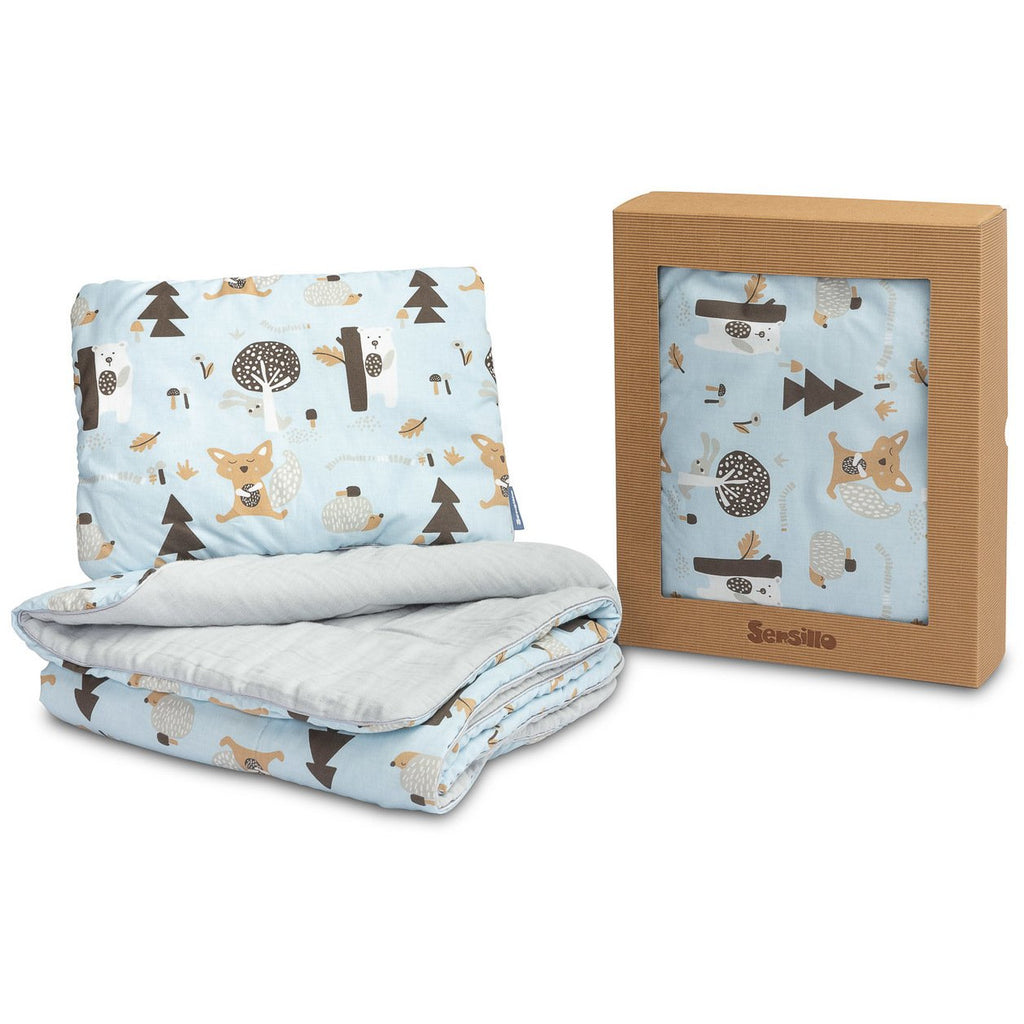 Lavender Sensillo Cot Set - Pillow & Duvet - 3  Designs