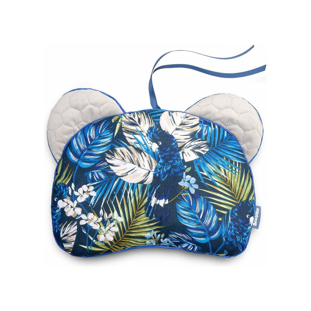 Dark Slate Blue Sensillo Velvet Baby Pillow - 5 Designs