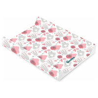 Misty Rose Sensillo Soft Changing Mat With Supports - 9 Nature Designs