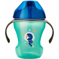 Medium Turquoise Tommee Tippee Drinking Cup - Easy Drink Cup - 230ml - 3 Designs