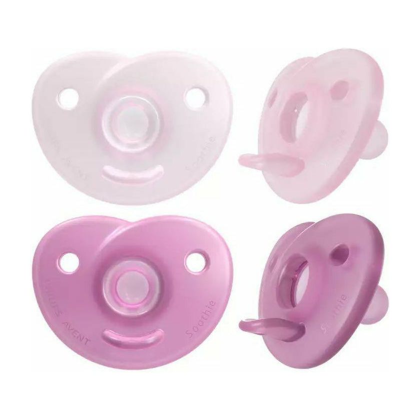 Thistle Avent Soothie Soother Teether Girl 0-6m+