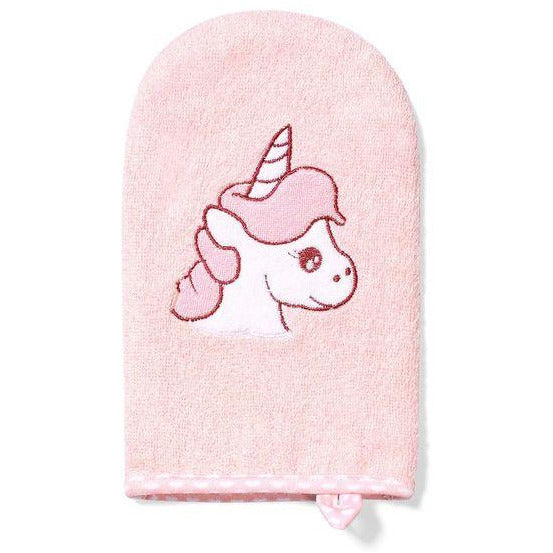 Misty Rose Babyono Natural Bamboo Baby Wash Mitt  - 4 Colours