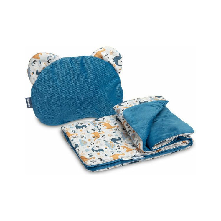 Steel Blue Sensillo Velvet Pram Set - 8 Designs