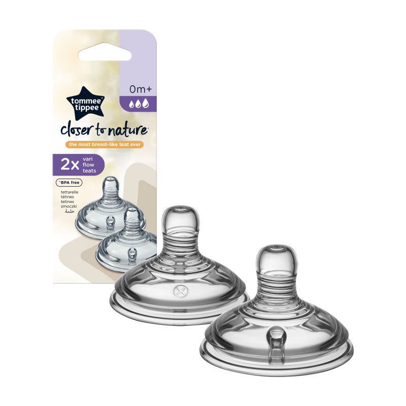 Tommee Tippee Closer to Nature Tétine Lot de 2 – 4 tailles