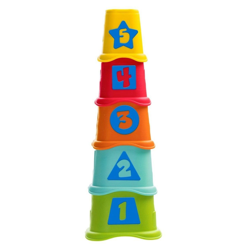 Goldenrod Chicco Cups Stacking Tower