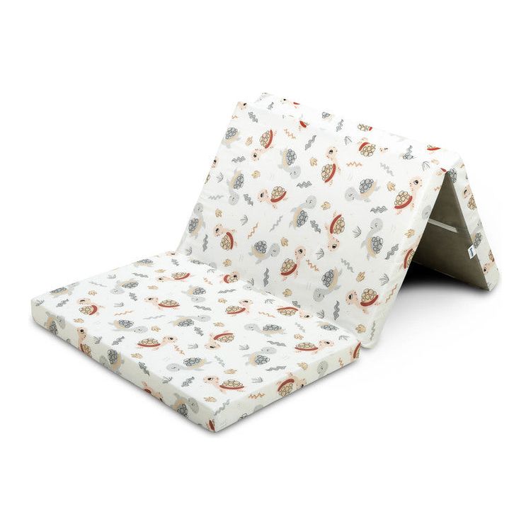 Sensillo Travel Foldable Mattress  120 x 60 x 5cm - Turtles