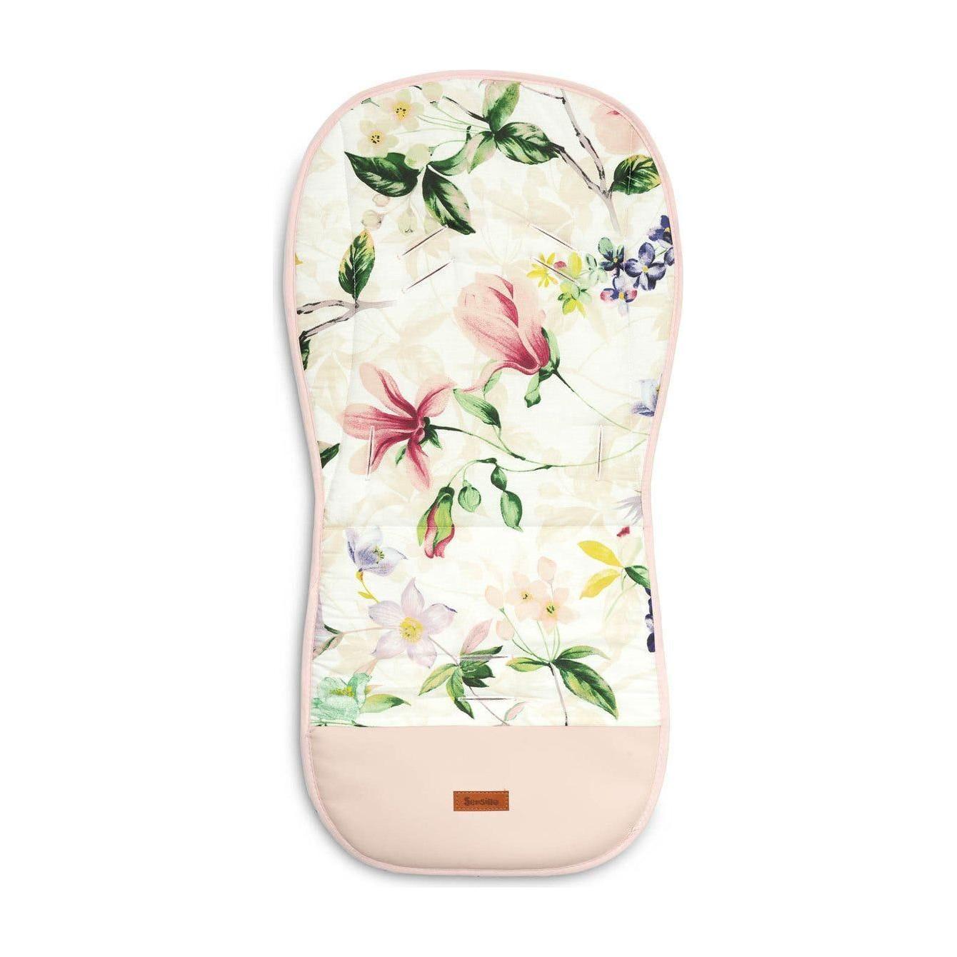 Sensillo Velvet Stroller Liner - Magnolia