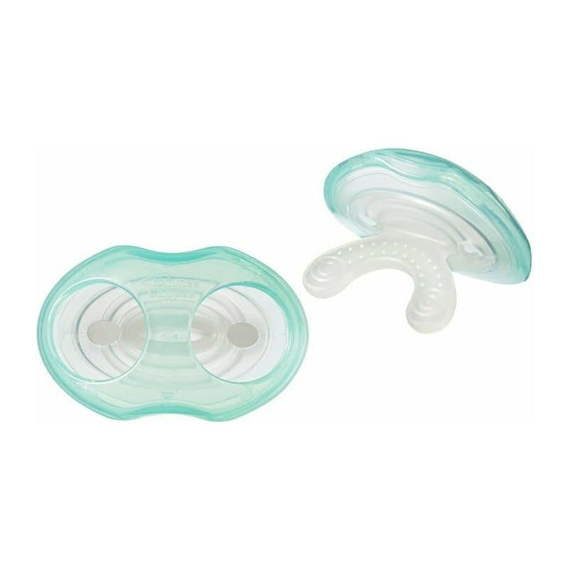 Light Gray Tommee Tippee Closer to Nature Stage 1 Easy Reach Teether 3m+
