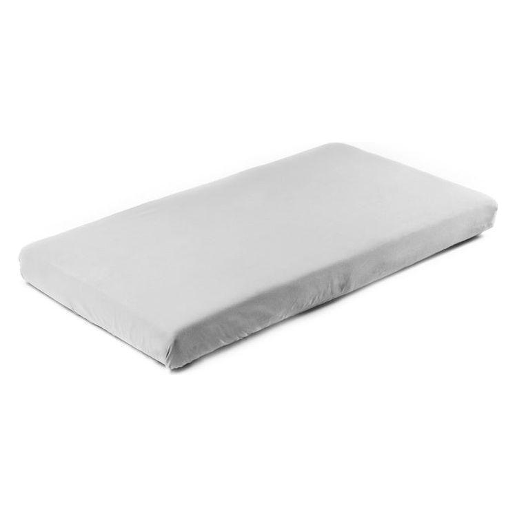 Sensillo Jersey Cot Sheet 120x60 cm - Grey