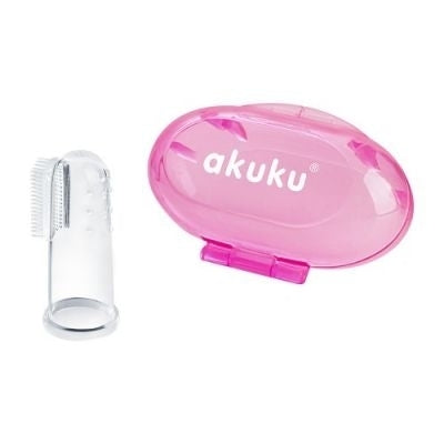 Thistle AKUKU Silicone Finger Baby Toothbrush - 3 Colours