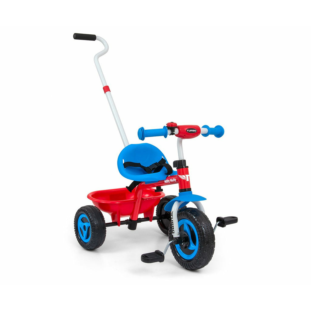 Dark Slate Gray Milly Mally Tricycle Turbo With Handle - 8 Colours