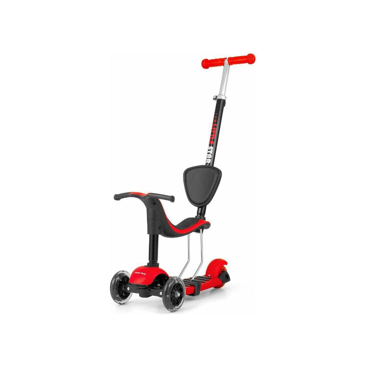 Dark Salmon Milly Mally 3in1 Scooter - Little Star - Available in 7 Colours