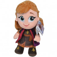 Rosy Brown Simba Anna Frozen II Soft Toy - 28 cm