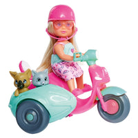 SIMBA Evi Doll on Scooter