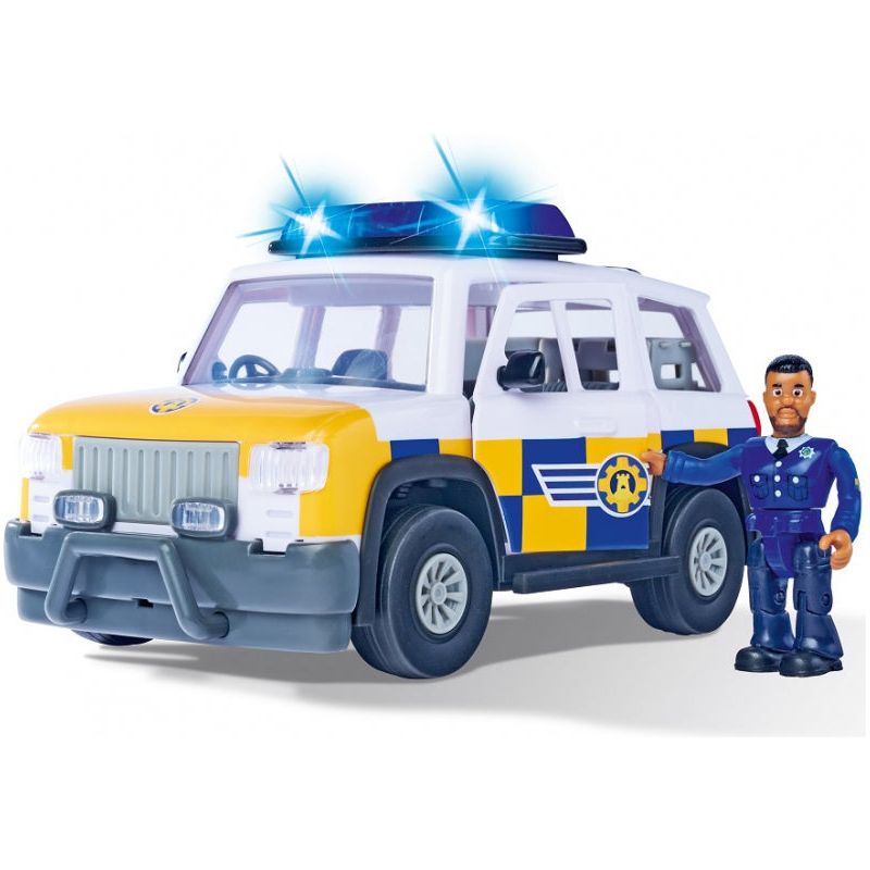 SIMBA Fireman Sam Jeep Police Malcolm Action Figure