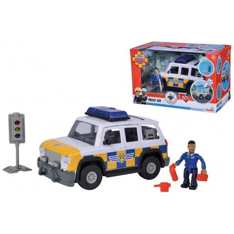 Gray Simba Fireman Sam Police Jeep