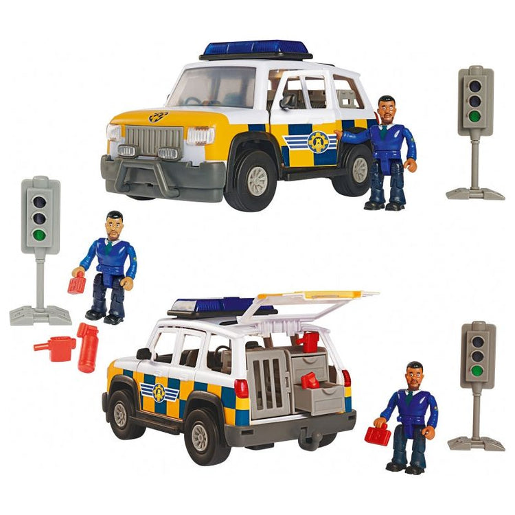 Gray Simba Fireman Sam Police Jeep