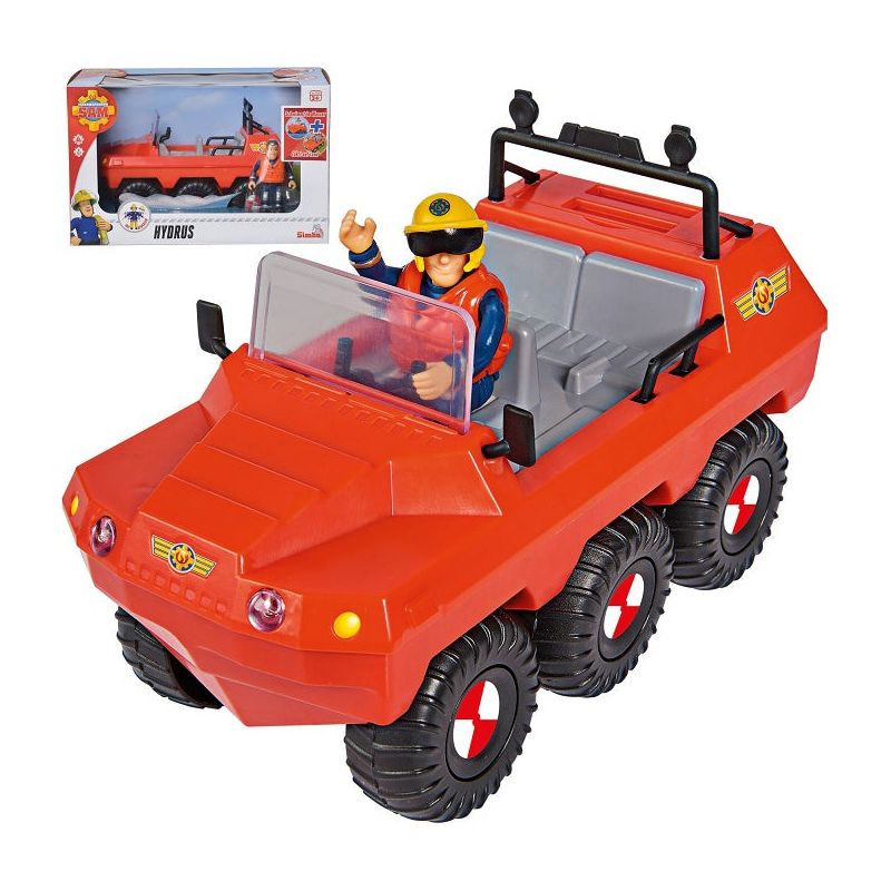 SIMBA Fireman Sam Hydrus Vehicle with Sam Figure