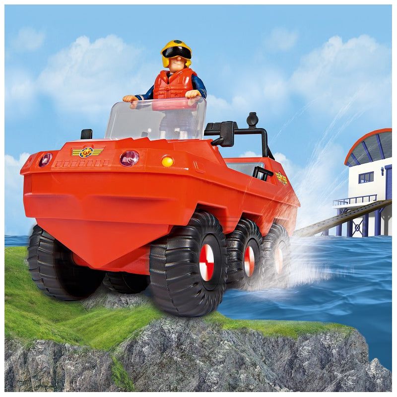 SIMBA Fireman Sam Hydrus Vehicle with Sam Figure