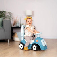 Light Gray Smoby Maestro 4in1 Ride On Car - 2 Colours