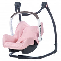 Dark Slate Gray Smoby Maxi Cosi 3in1 Doll Carrier With Highchair and Swing - 3 Colours
