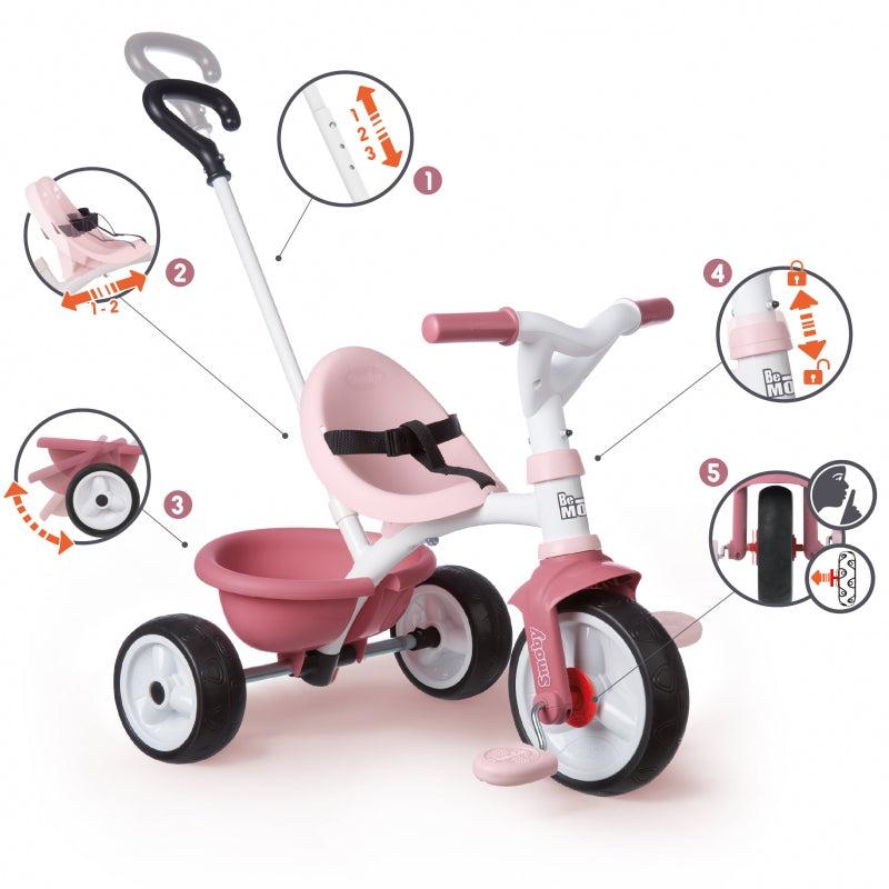 Smoby Trike Be Move - 2 Colours