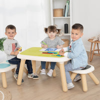 Light Gray Smoby Kids Table - 3 Colours