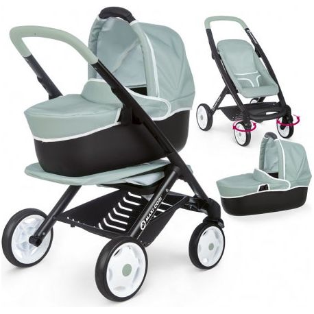 Smoby Maxi Cosi Quinny Système de Voyage 3en1 - 2 Couleurs