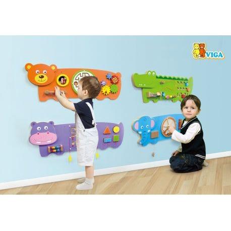 Viga Sensory Manipulation Board Crocodile