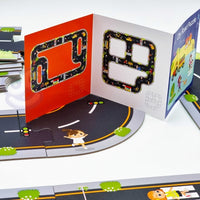 Dark Slate Gray Tooky Toy Create Your Own Road Puzzle 21 pcs -  3 Versions