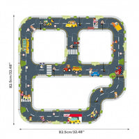 Dim Gray Tooky Toy Create Your Own Road Puzzle 21 pcs -  3 Versions