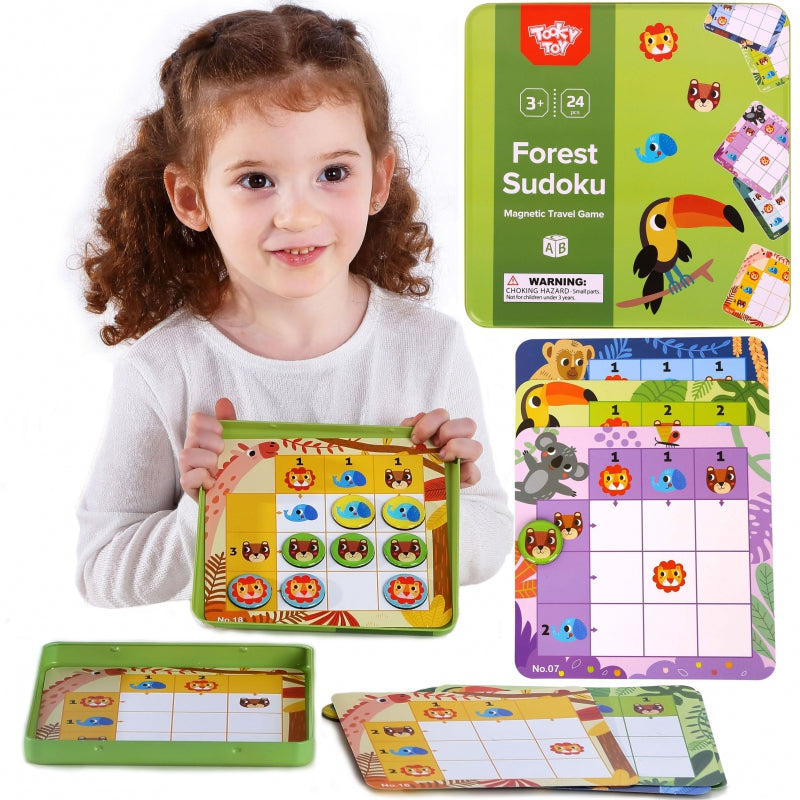 Light Gray Tooky Toy Forest Sudoku Game