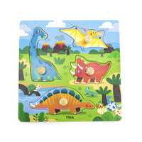 Viga Wooden Puzzles with Pins - Choose design