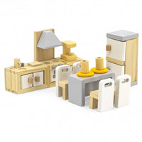 Light Gray Viga Wooden Doll House Furniture - Kitchen