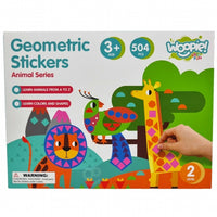 Light Gray Woopie Art&Fun Geometric Stickers