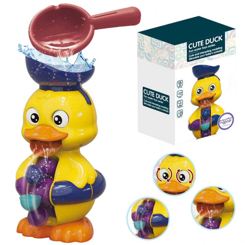 Dark Slate Gray Woopie Duck Bath Toy