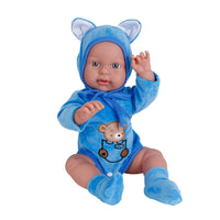 Steel Blue Woopie Baby Doll 46 cm - 2 Designs