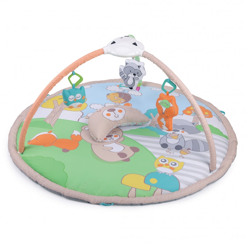 Dark Sea Green Woopie Interactive Baby Playmat