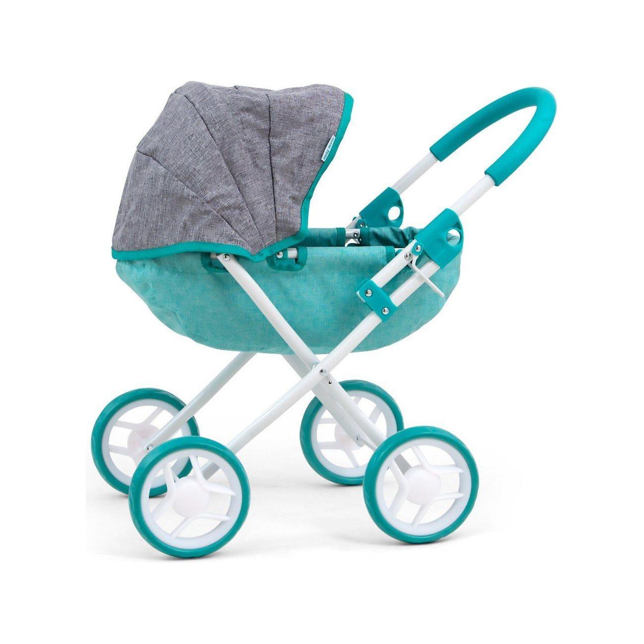 Light Gray Milly Mally Doll Pram Dori Prestige - 3 Colours