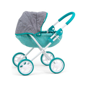 Light Gray Milly Mally Doll Pram Dori Prestige - 3 Colours